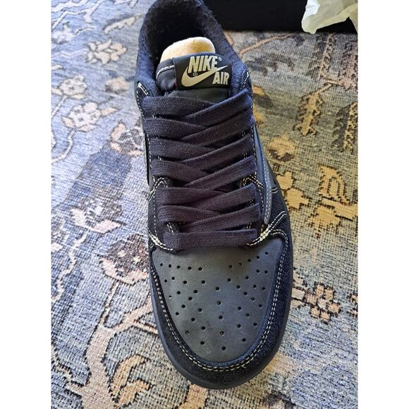 Nike x Travis Scott Air Jordan 1 Low OG Black Phantom Used Mens Size 6 See Pics main image 14